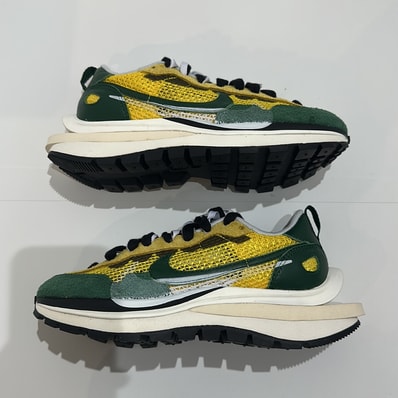 sacai × Nike Vapor Waffle "Tour Yellow/Stadium Green-Sail"