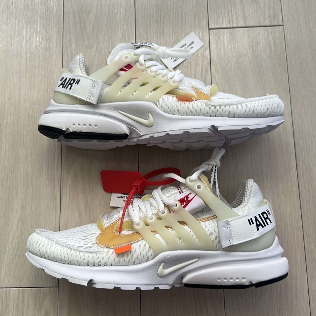 Off-White × Nike Air Presto "White/Black/Cone"