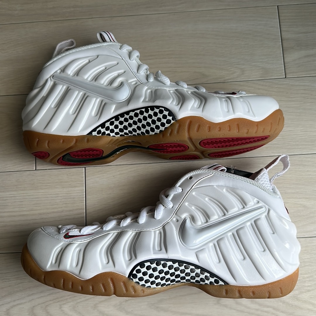 Nike Air Foamposite Pro "White Gucci"