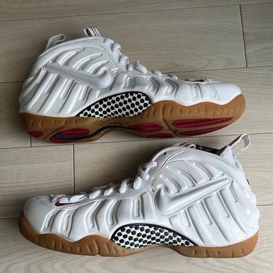 Nike Air Foamposite Pro "White Gucci"