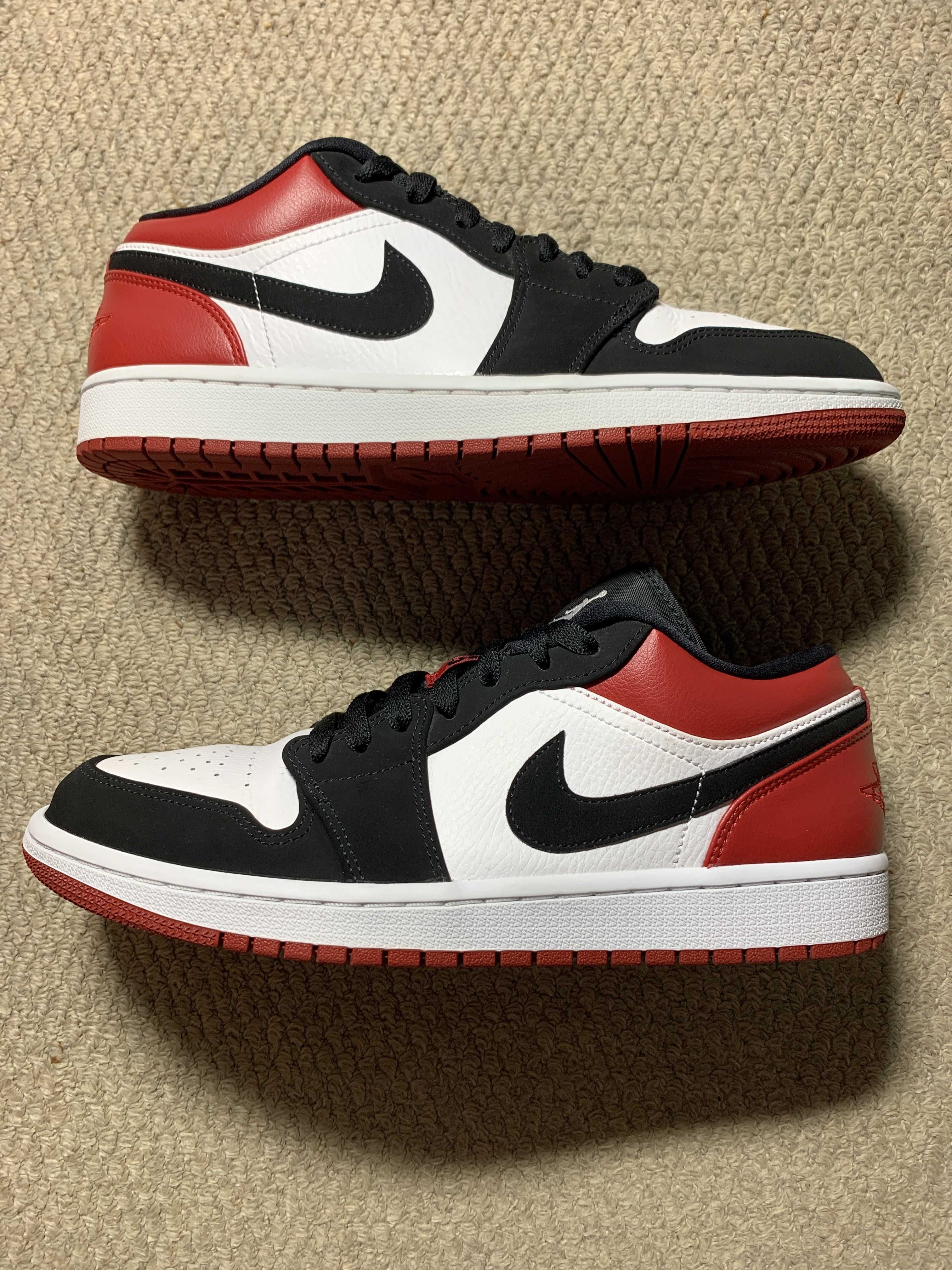 Nike Air Jordan 1 Low "Black Toe"