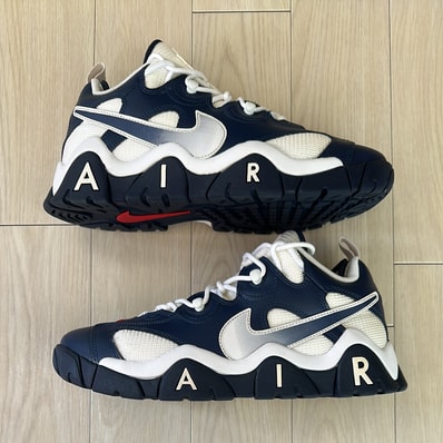 Nike Air Barrage Low "Navy/White"