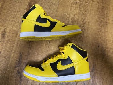 Nike Dunk High "Black/Varsity Maize"