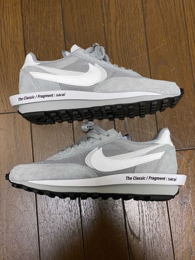 Fragment × sacai × Nike LD Waffle "Light Smoke Grey"