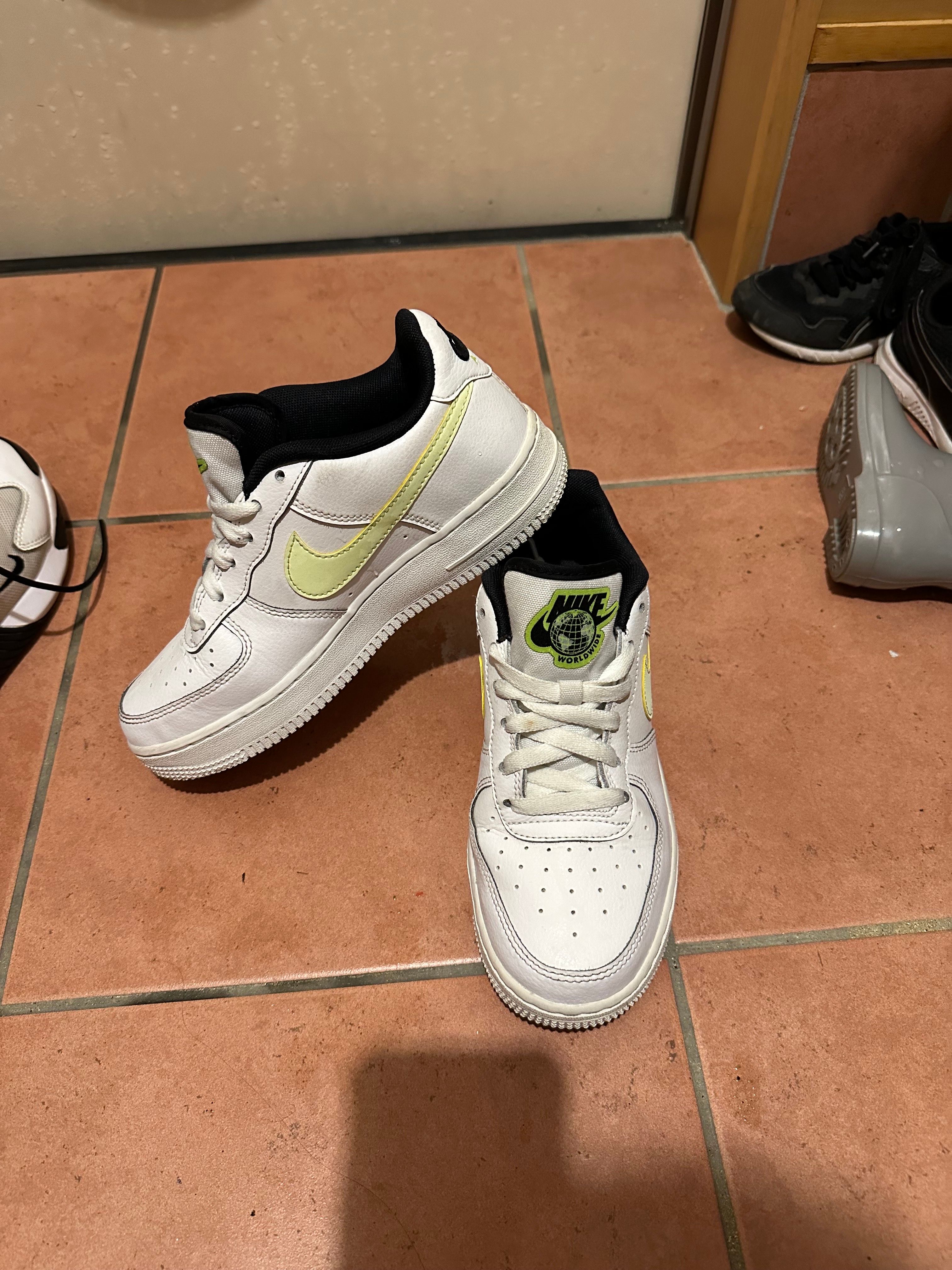 Nike Air Force 1 Low "World Wide/White Volt"