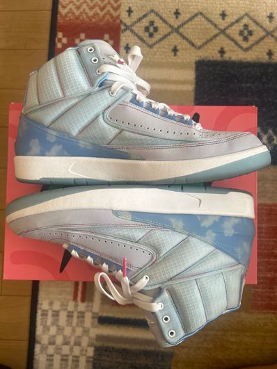 J Balvin × Nike Air Jordan 2 Retro SP "Celestine Blue/White/Multi Color"