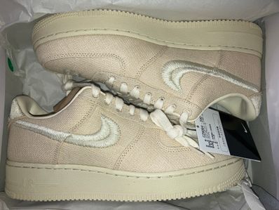 Stussy × Nike Air Force 1 Low "Fossil Stone"