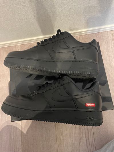 Supreme × Nike Air Force 1 Low "Black"
