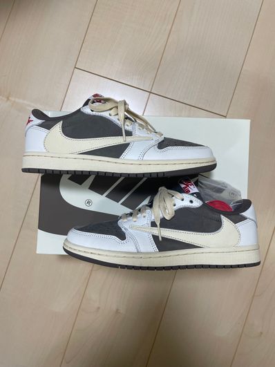 Travis Scott × Nike Air Jordan 1 Low OG SP "Reverse Mocha/Sail and Ridgerock"