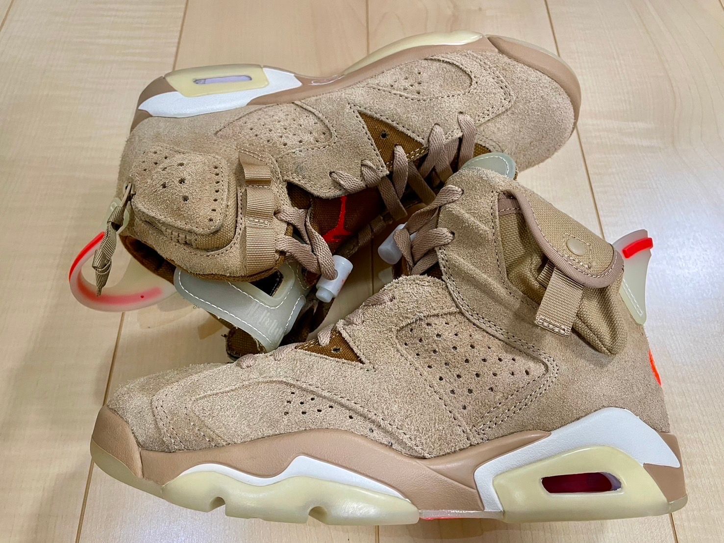 Travis Scott × Nike Air Jordan 6 "British Khaki"