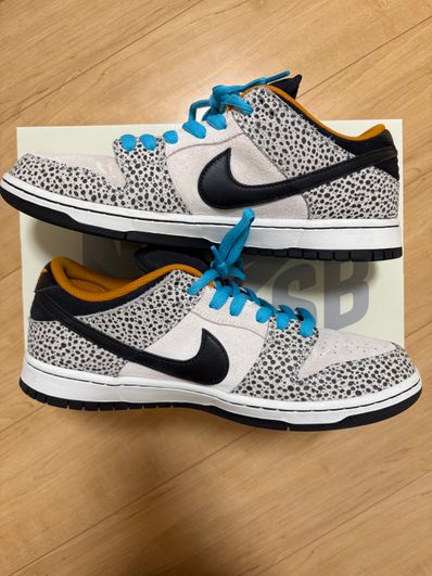 Nike SB Dunk Low Pro Electric Safari "Phantom and Black"