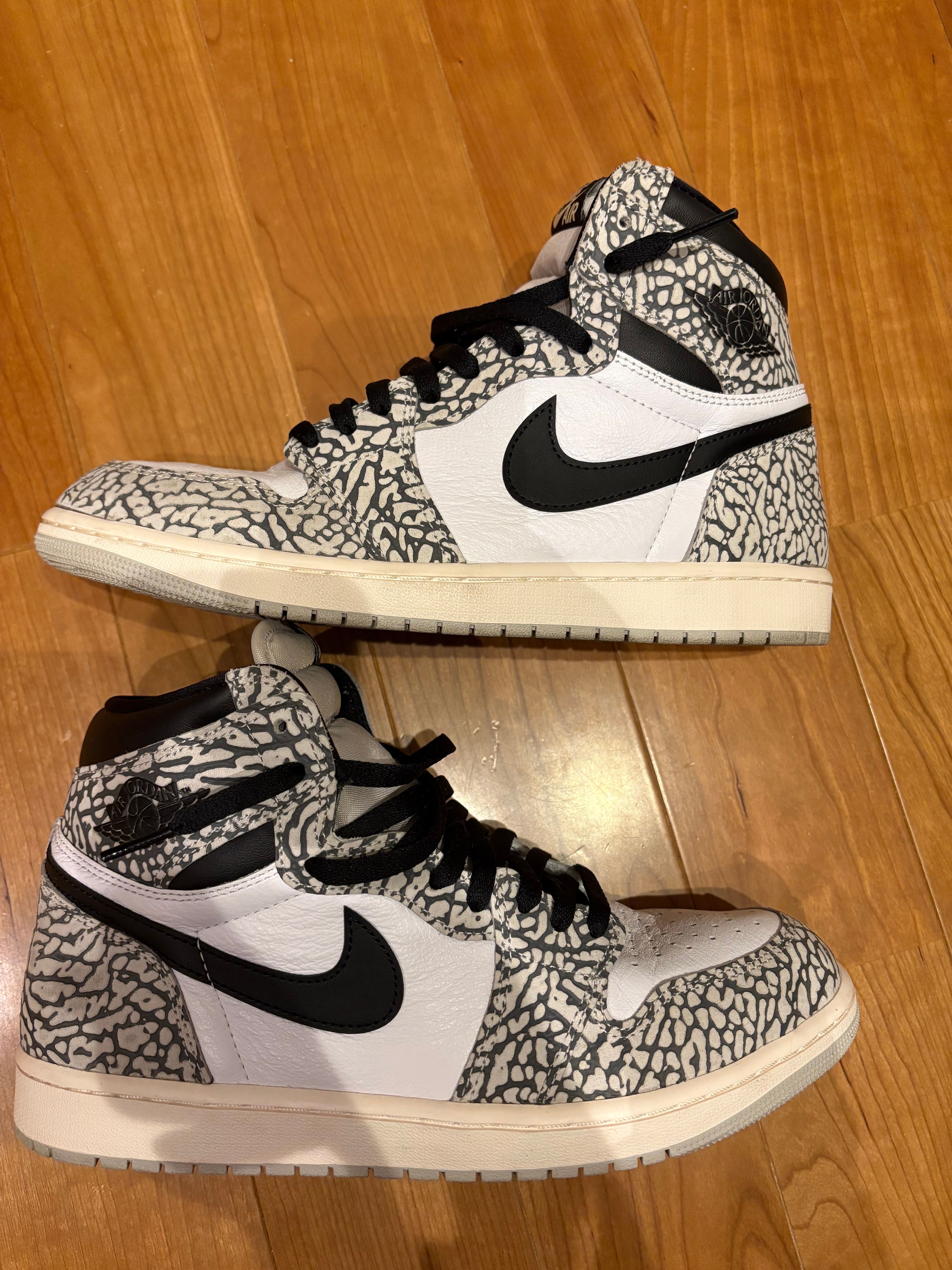 Nike Air Jordan 1 High OG "White Cement/Safari"