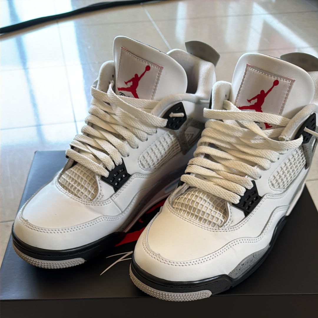 Nike Air Jordan 4 Retro "White/Cement" (2025)