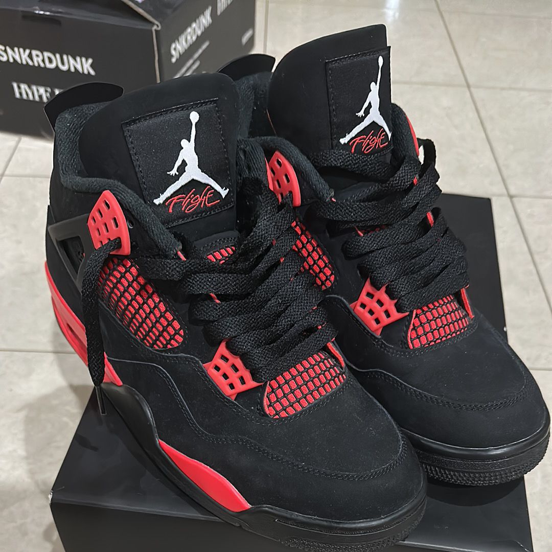 Nike Air Jordan 4 "Red Thunder/Crimson"
