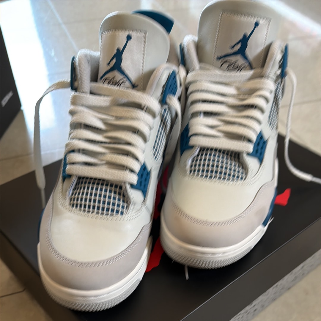 Nike Air Jordan 4 Retro "Industrial Blue"