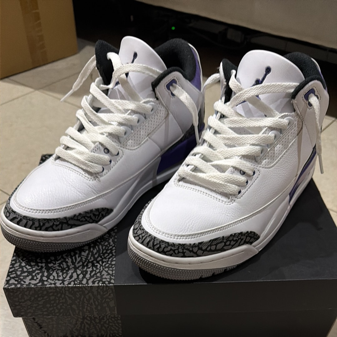 Nike Air Jordan 3 Retro "Dark Iris"