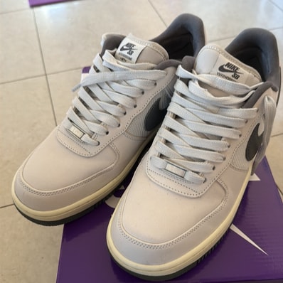 Yuto Horigome × Nike SB Air Force 1 Low "Light Bone/Iron Grey"