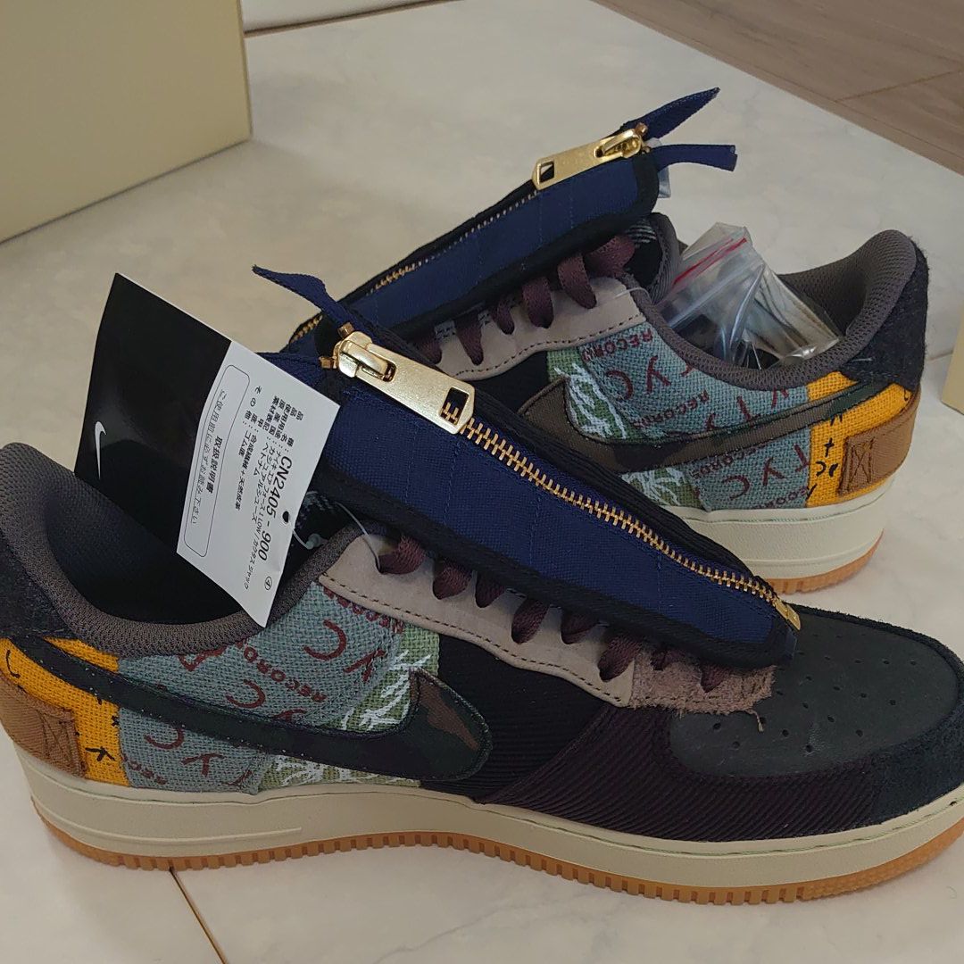 Travis Scott × Nike Air Force 1 Low Cactus Jack "Multi Color"