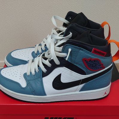 FACETASM × Nike Air Jordan 1 Mid "White/Navy"