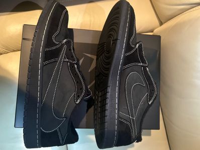 Travis Scott × Nike Air Jordan 1 Low OG SP "Black Phantom"