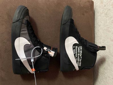 Off-White × Nike Blazer Studio Mid "Grim Reaper"