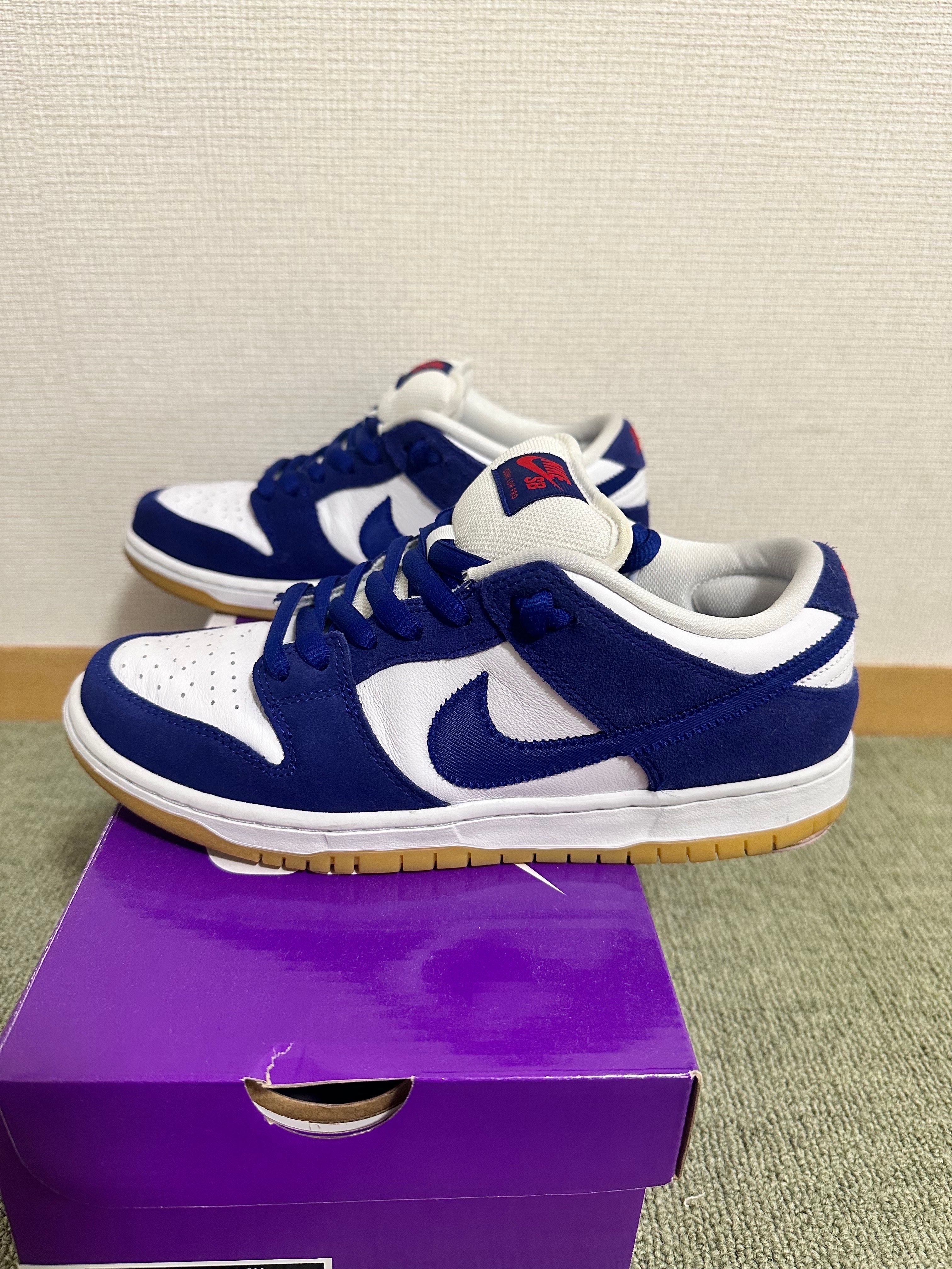 Nike SB Dunk Low "Los Angeles Dodgers/Deep Royal Blue"