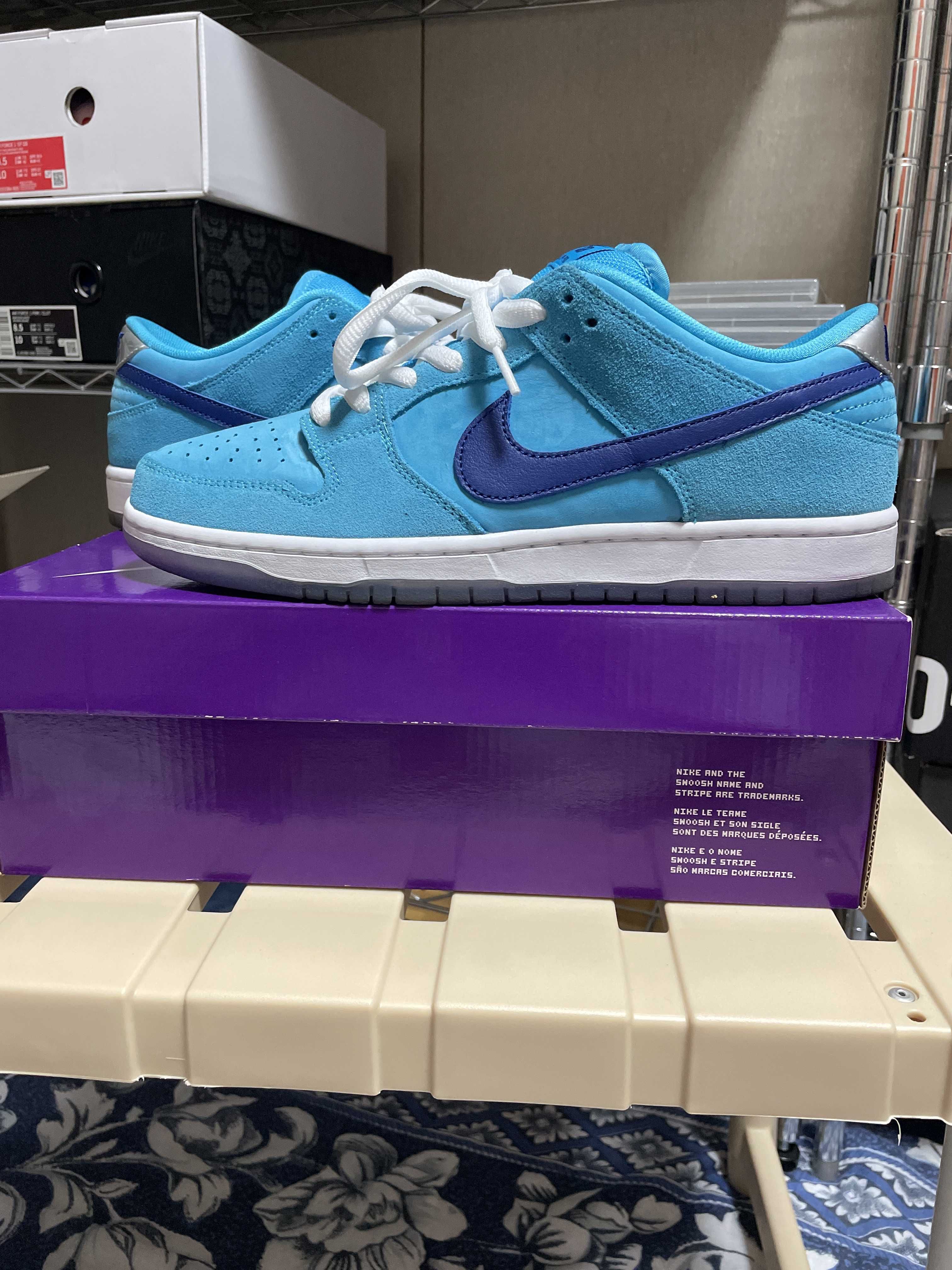 Nike SB Dunk Low Pro "Blue Fury/Deep Royal Blue"