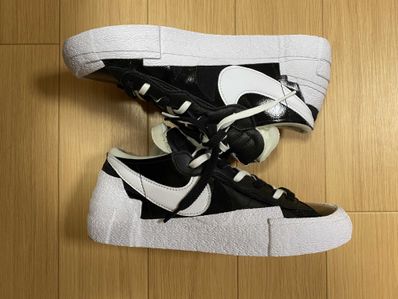 sacai × Nike Blazer Low "Black Patent Leather"