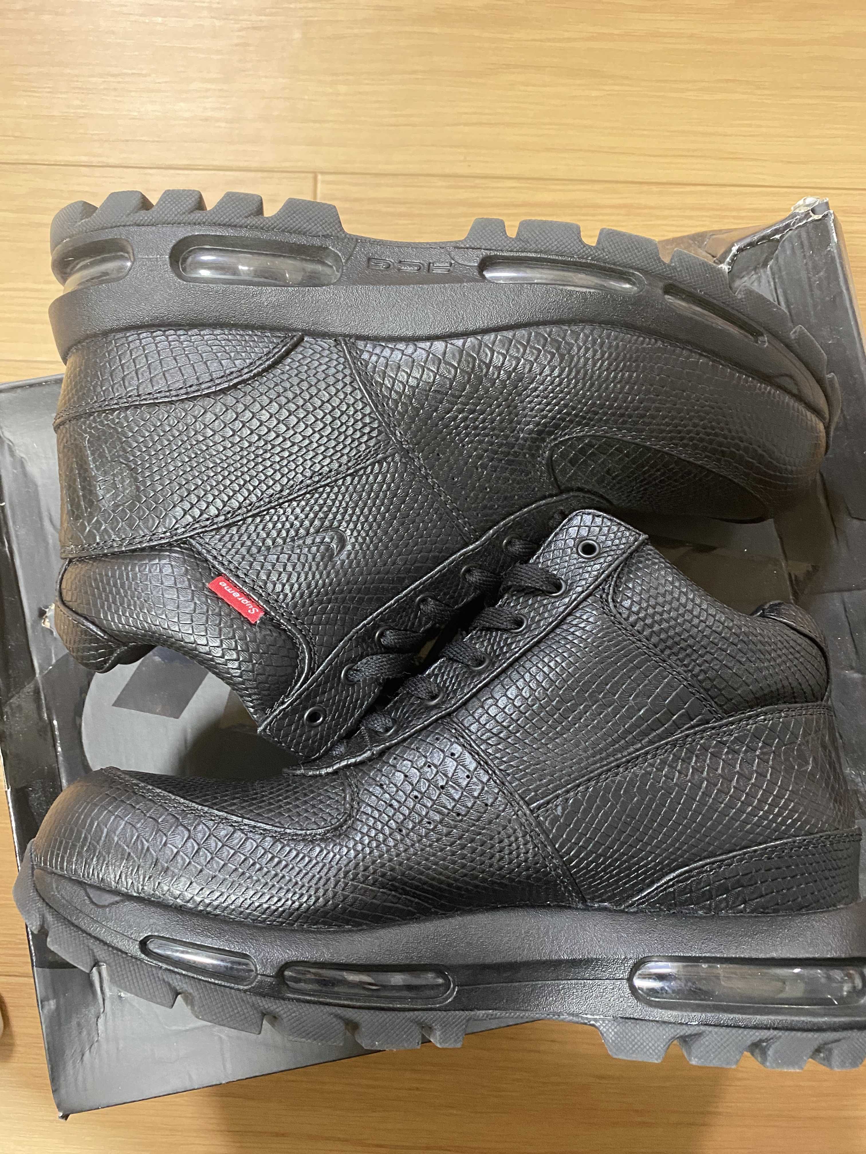 Supreme × Nike Air Max Goadome "Black"