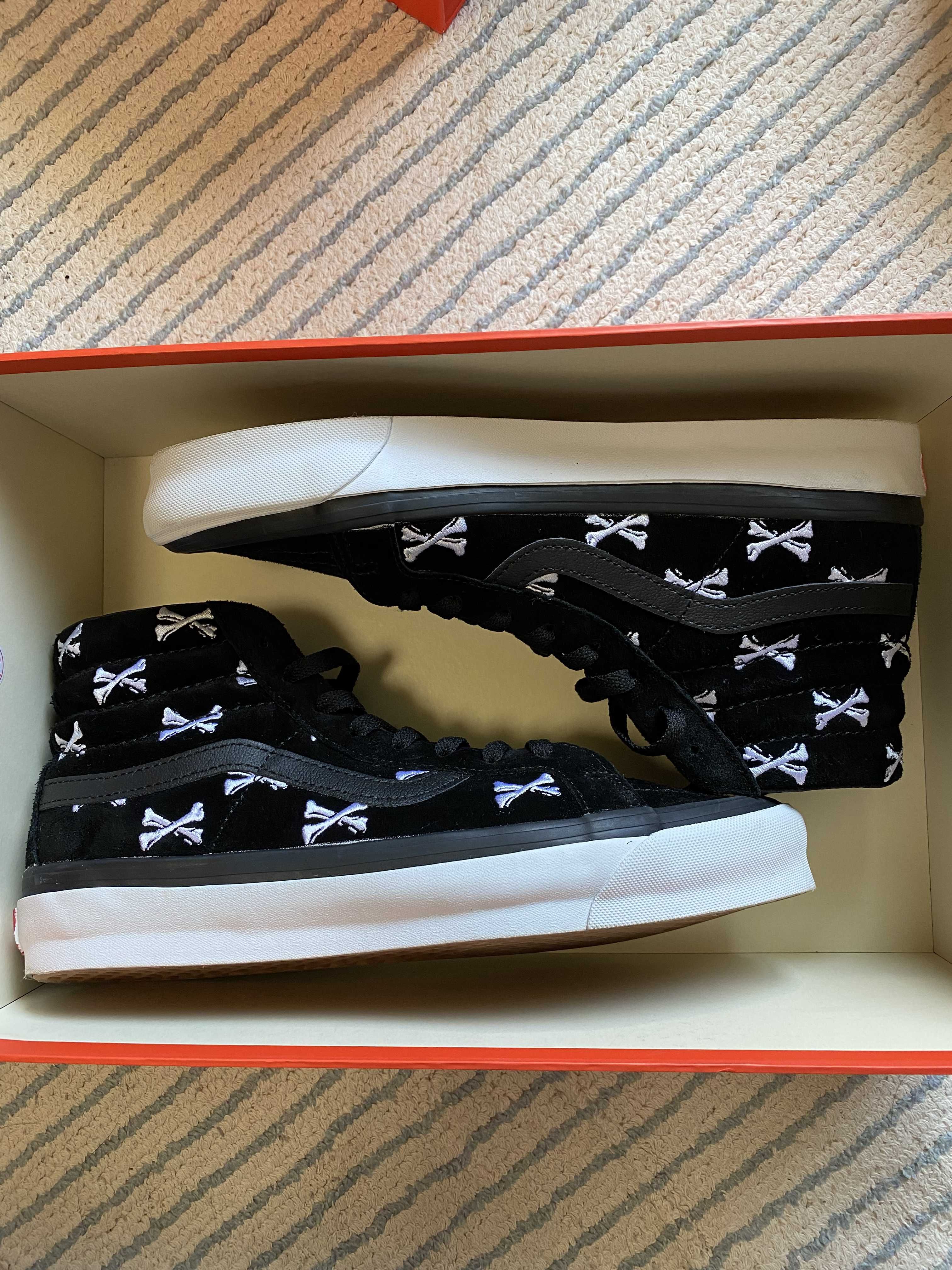 WTAPS × Vans Vault Sk8-Hi LX "Black/White"