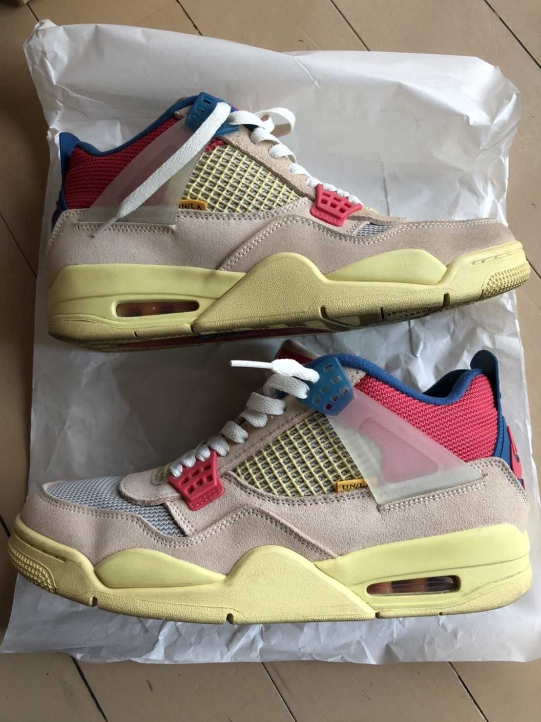 UNION × Nike Air Jordan 4 SP "Guava Ice/Light Fusion Red"