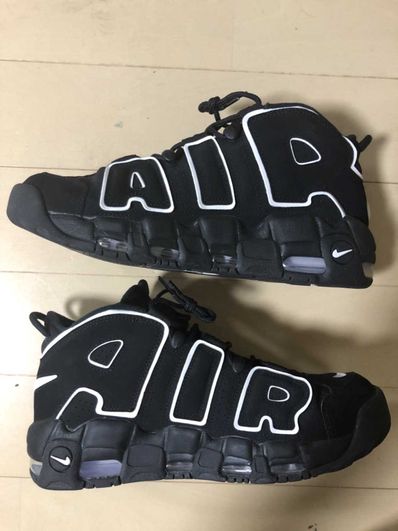 Nike Air More Uptempo "Black/White"(2020)