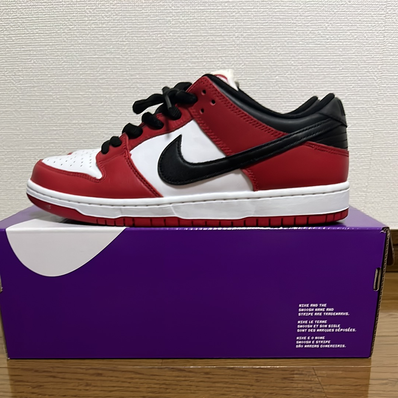 Nike SB Dunk Low Pro "J-Pack Chicago/Varsity Red and White"