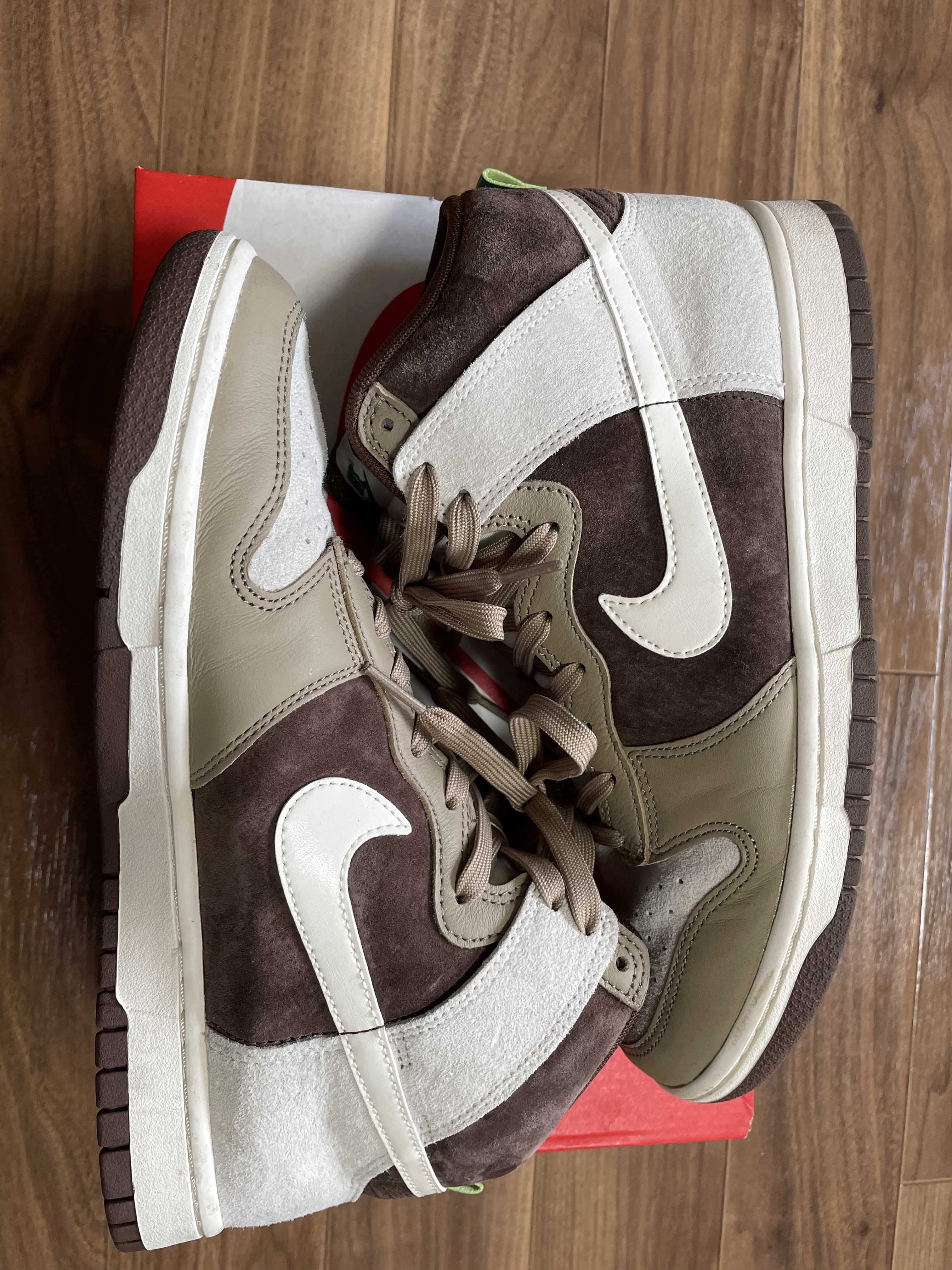 Nike Dunk High PRM "Light Chocolate"