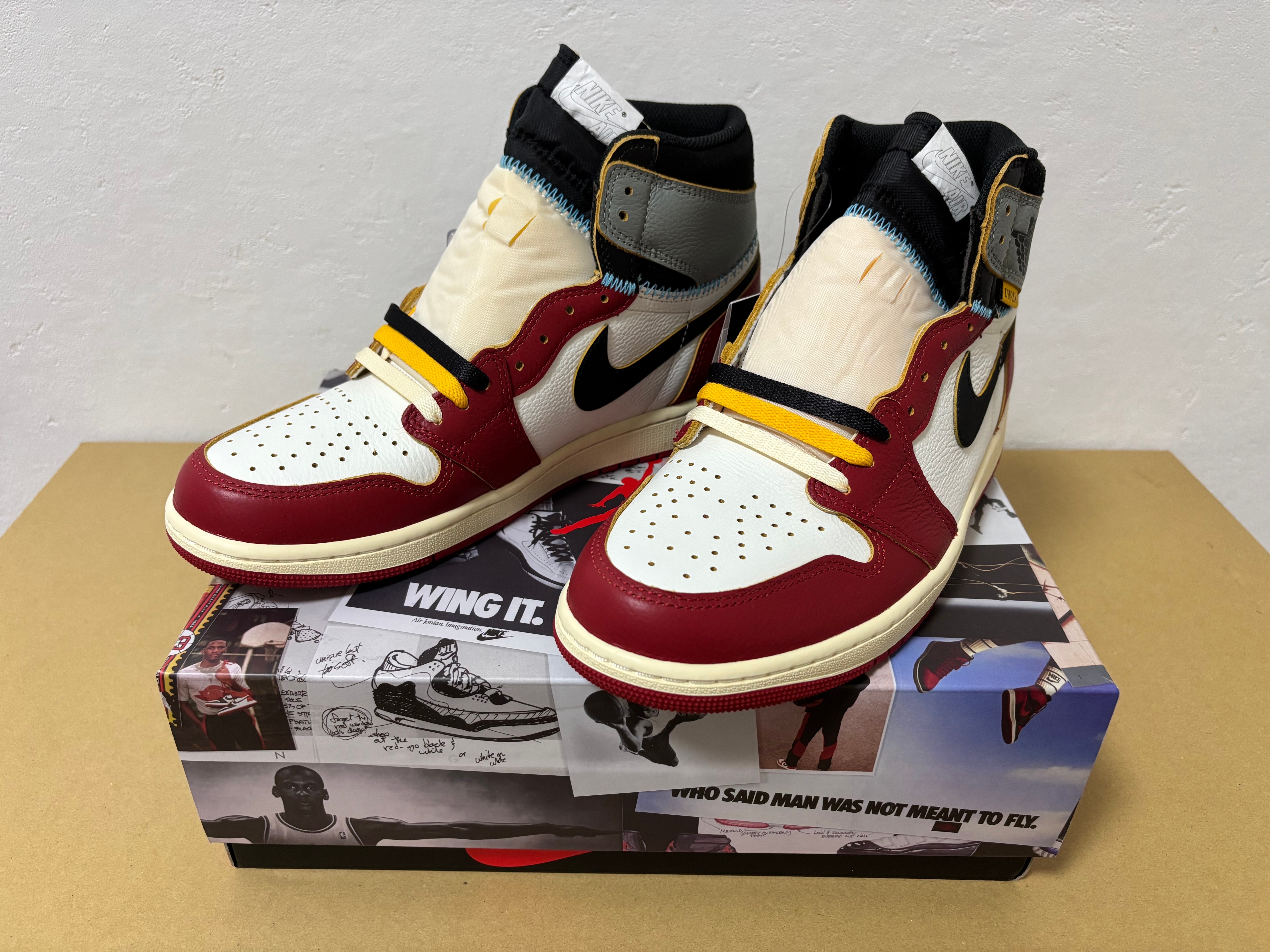 UNION × Nike Air Jordan 1 Retro High OG "Chicago/Shadow"