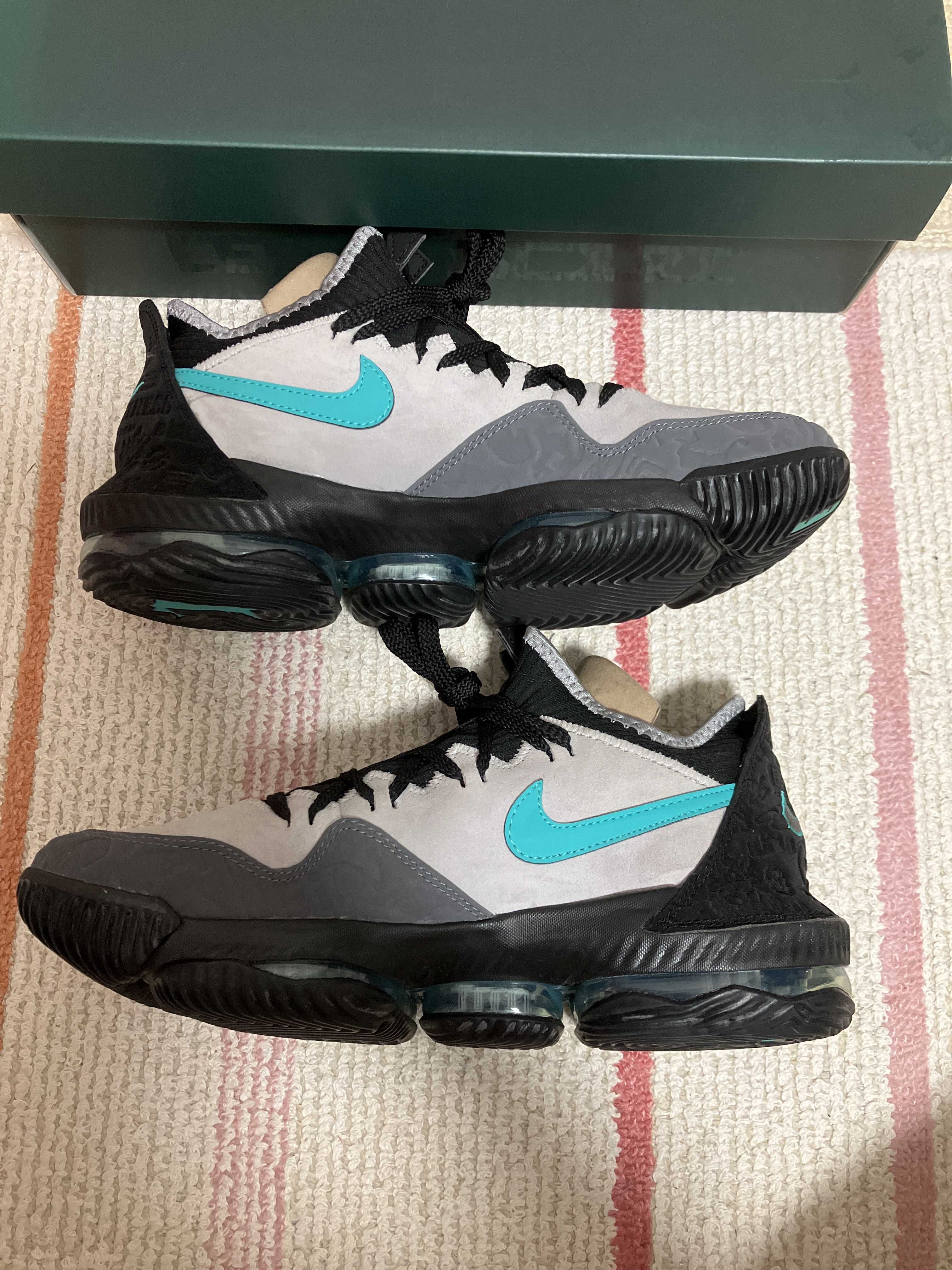atmos × Nike LeBron 16 "Clear Jade"