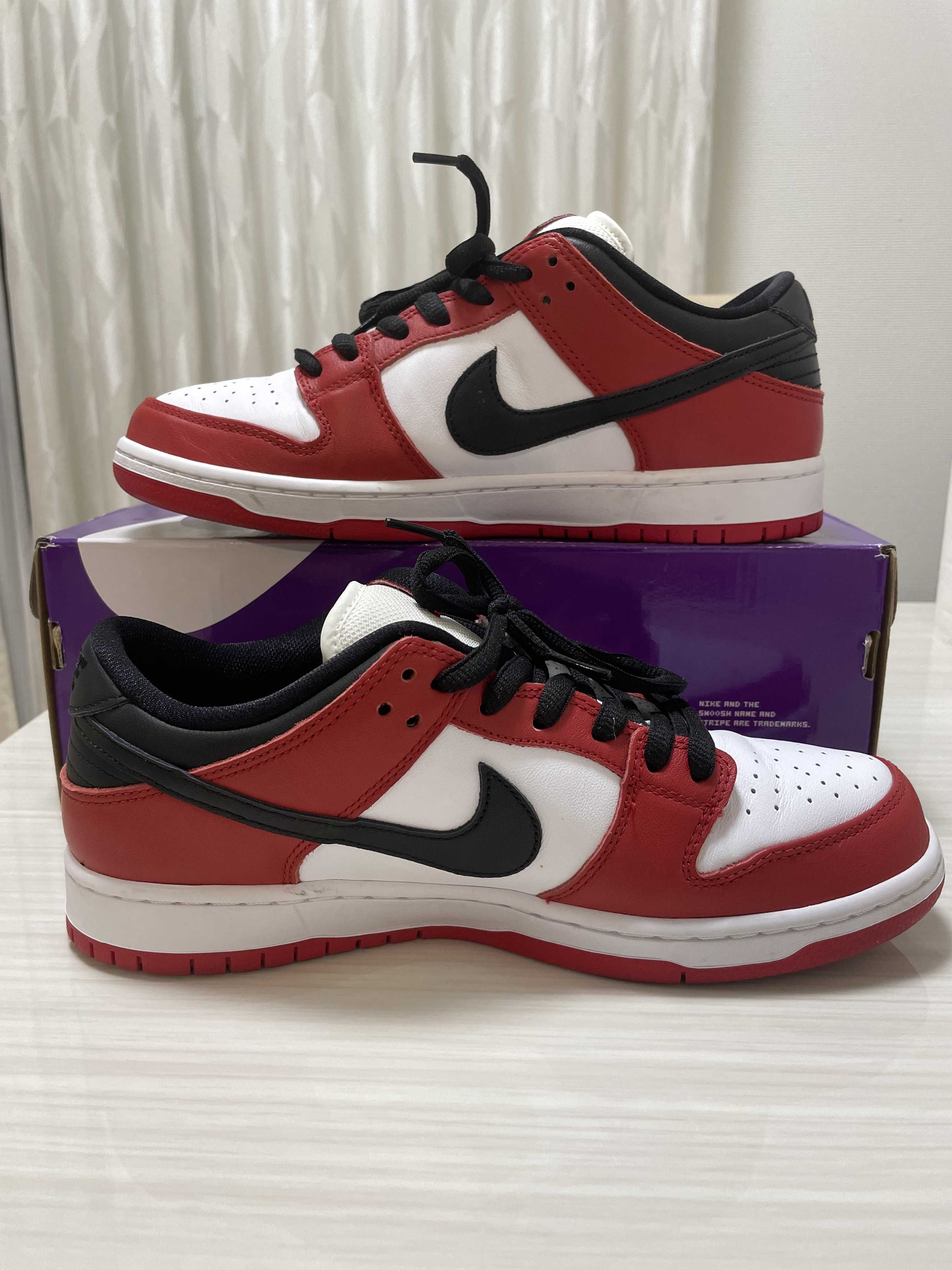 Nike SB Dunk Low Pro "J-Pack Chicago/Varsity Red and White"