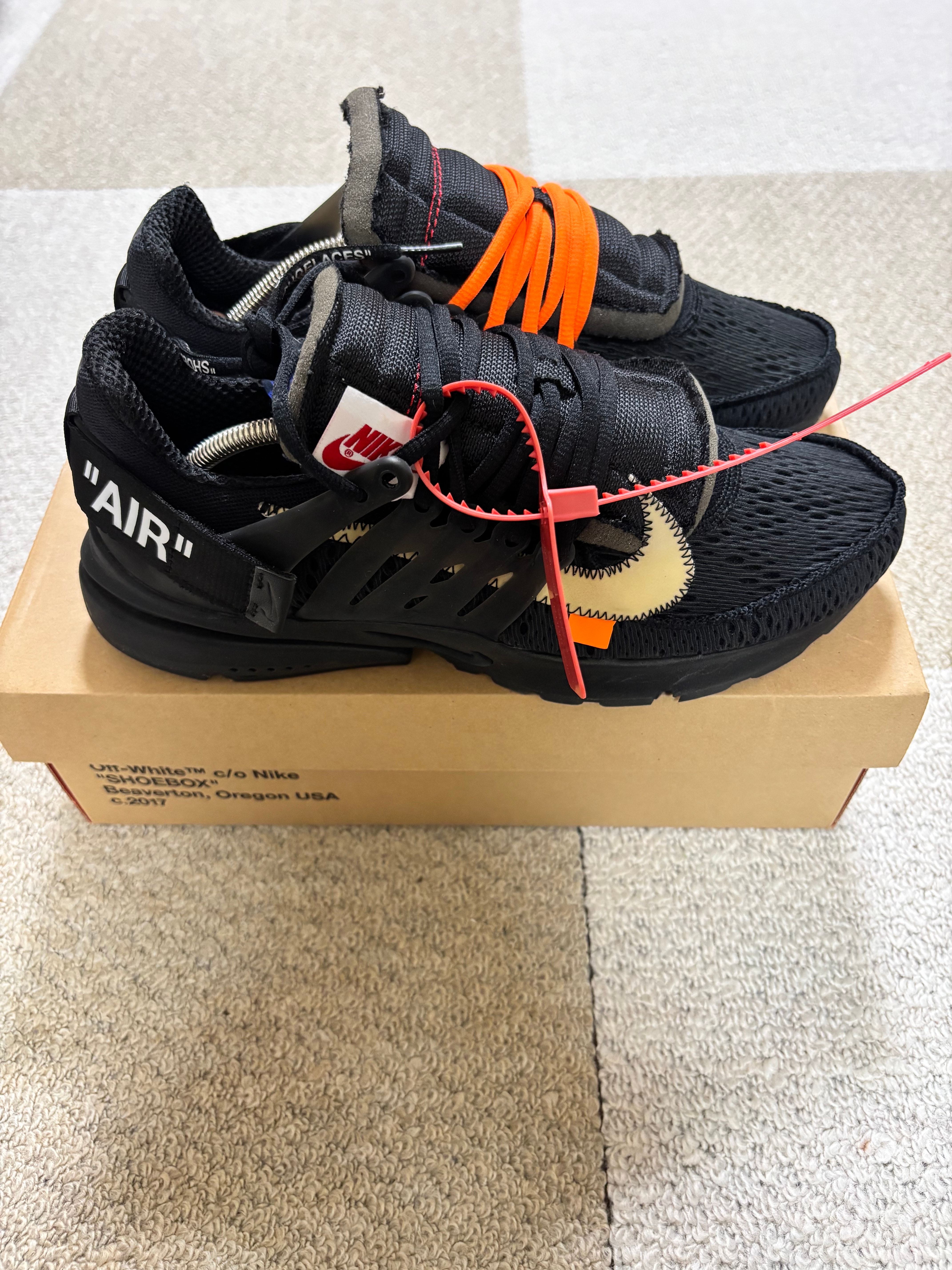Off-White × Nike Air Presto "Black"