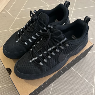 fragment design × Nike Air Zoom Spiridon SP "Black"