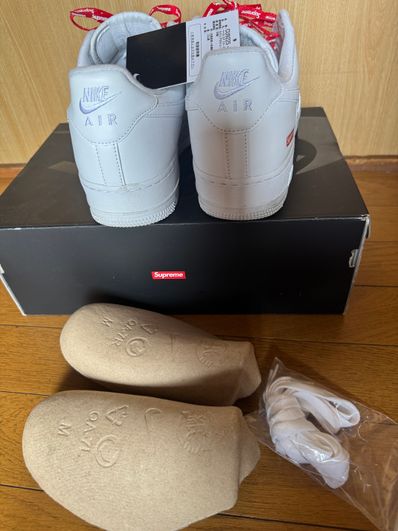 Supreme × Nike Air Force 1 Low "White"