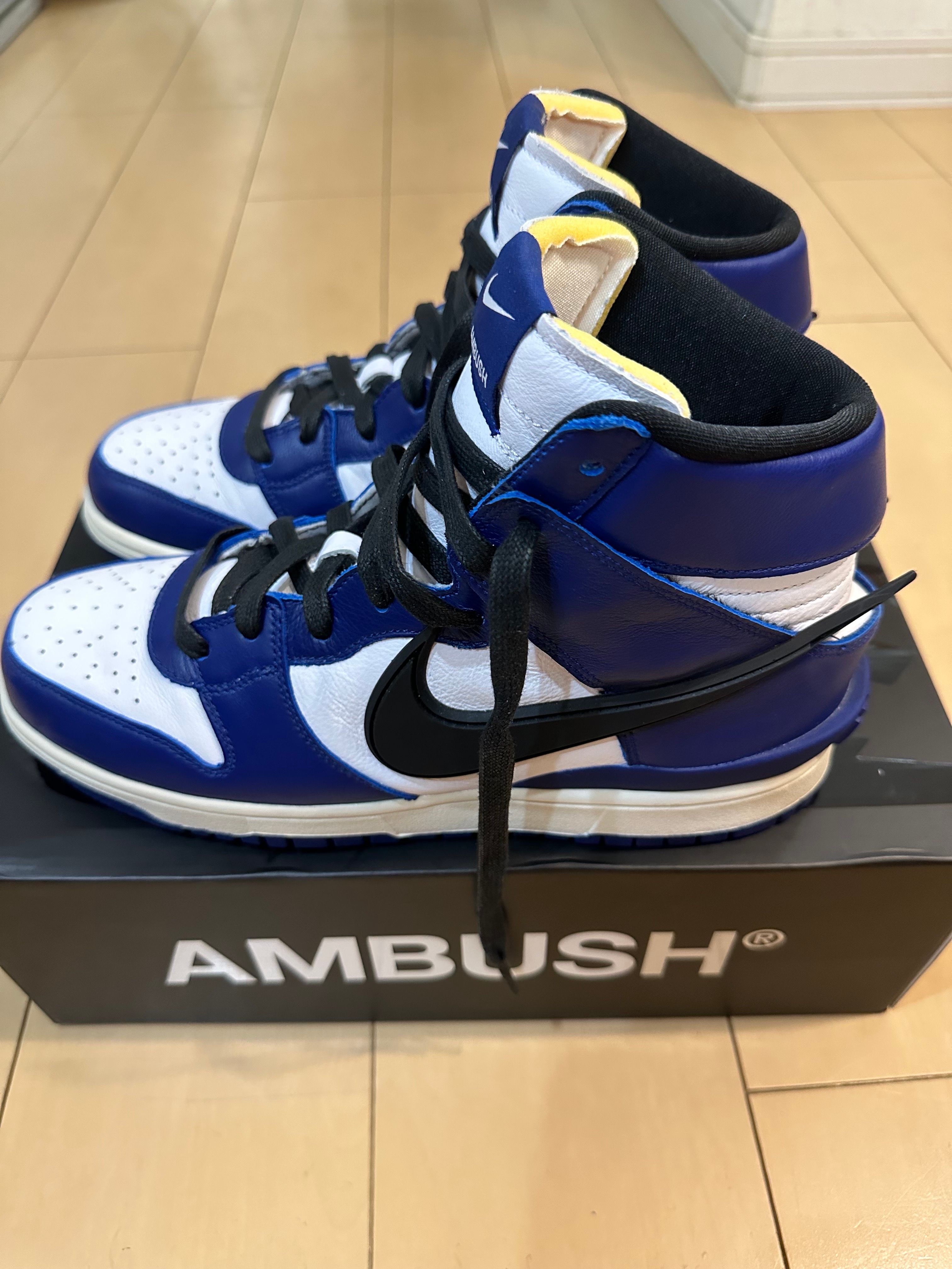 AMBUSH × NIKE DUNK HIGH "DEEP ROYAL"
