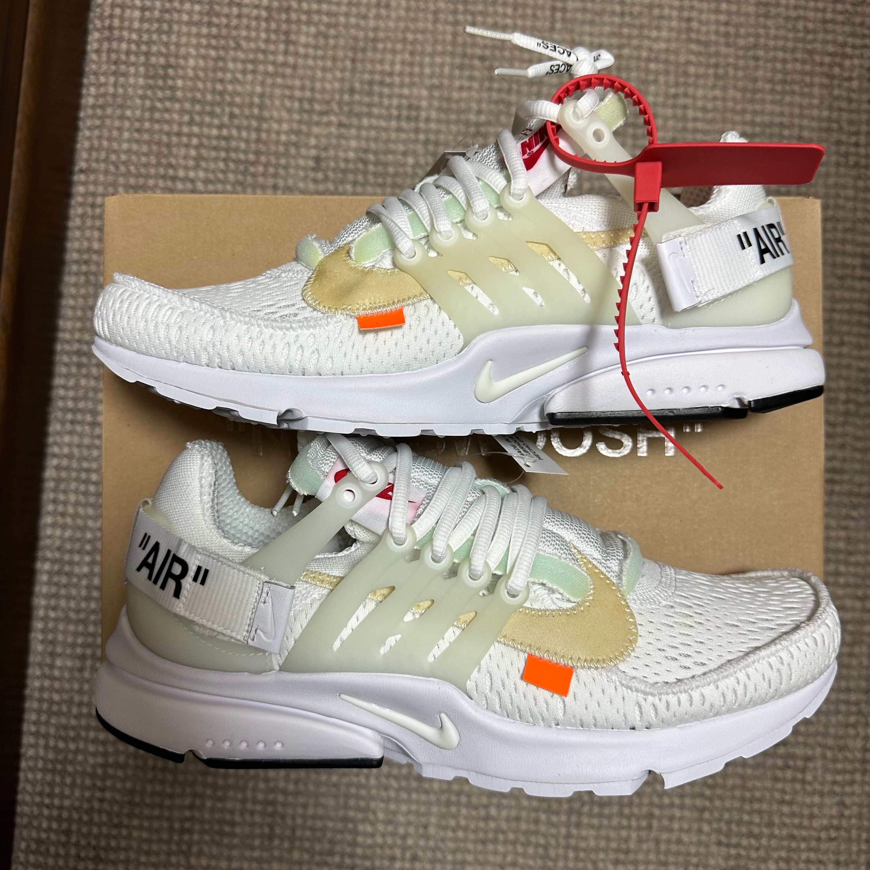 Off-White × Nike Air Presto "White/Black/Cone"