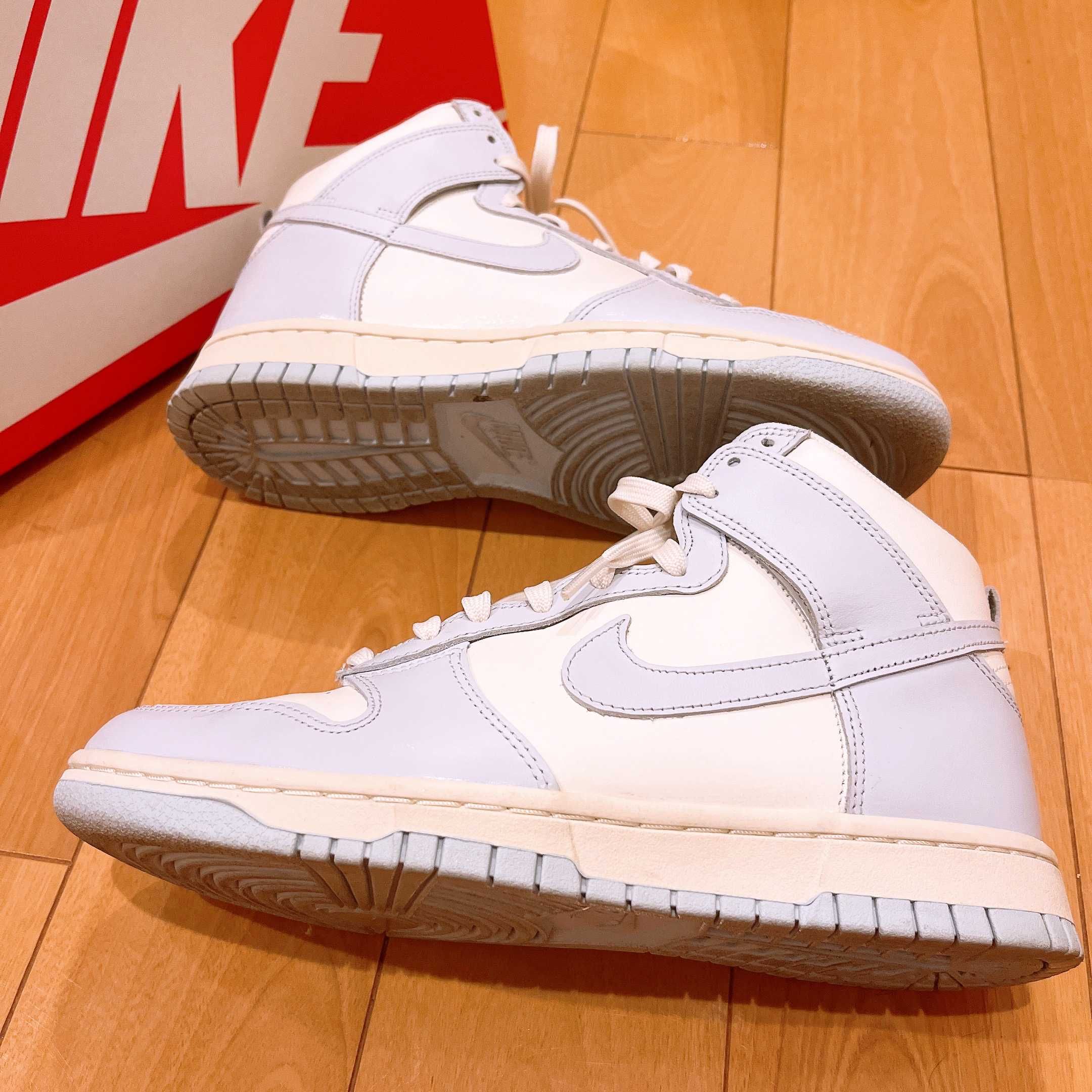 Nike Women's Dunk High "Foot Ball Grey"