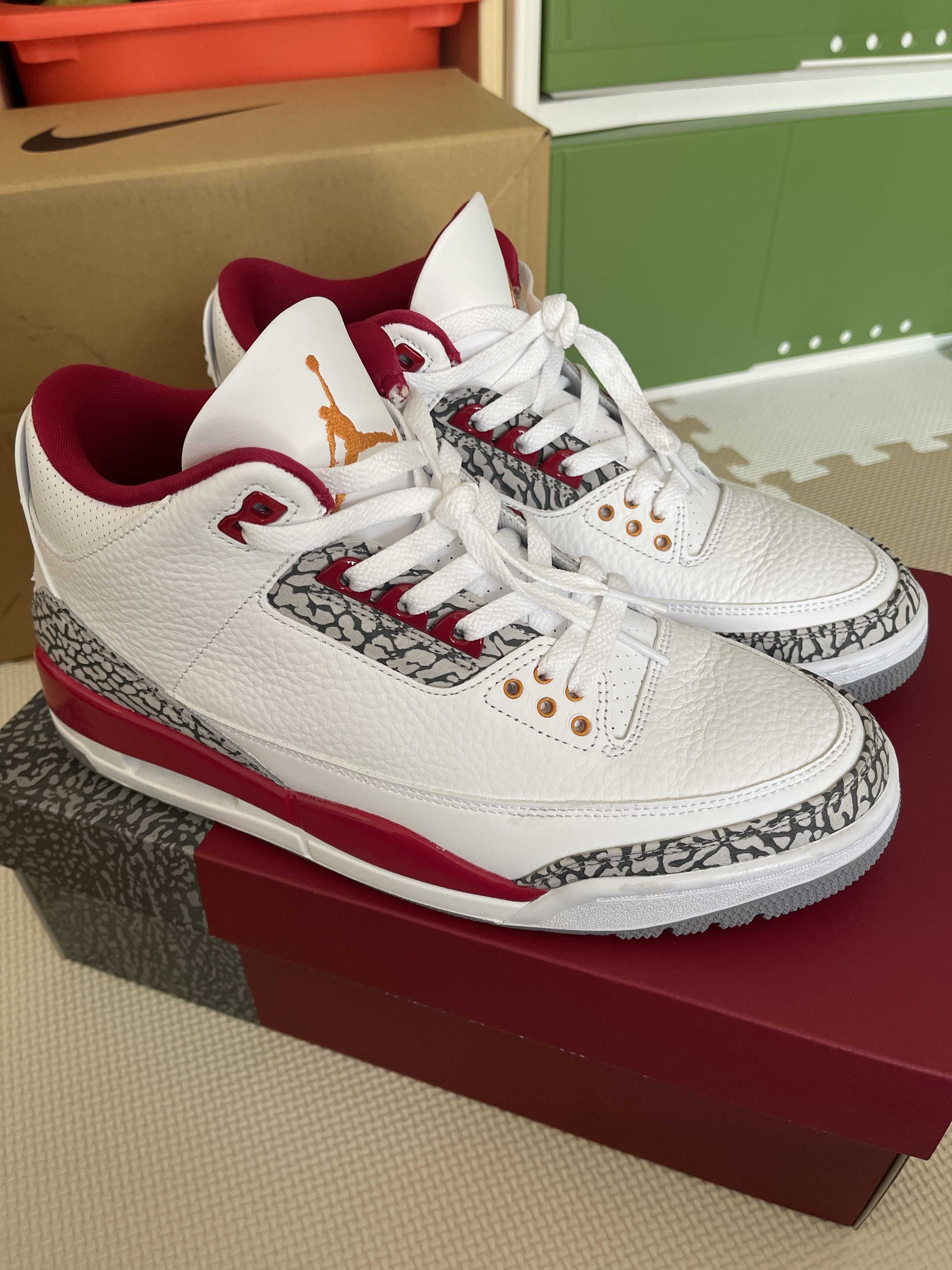 Nike Air Jordan 3 "Cardinal Red"
