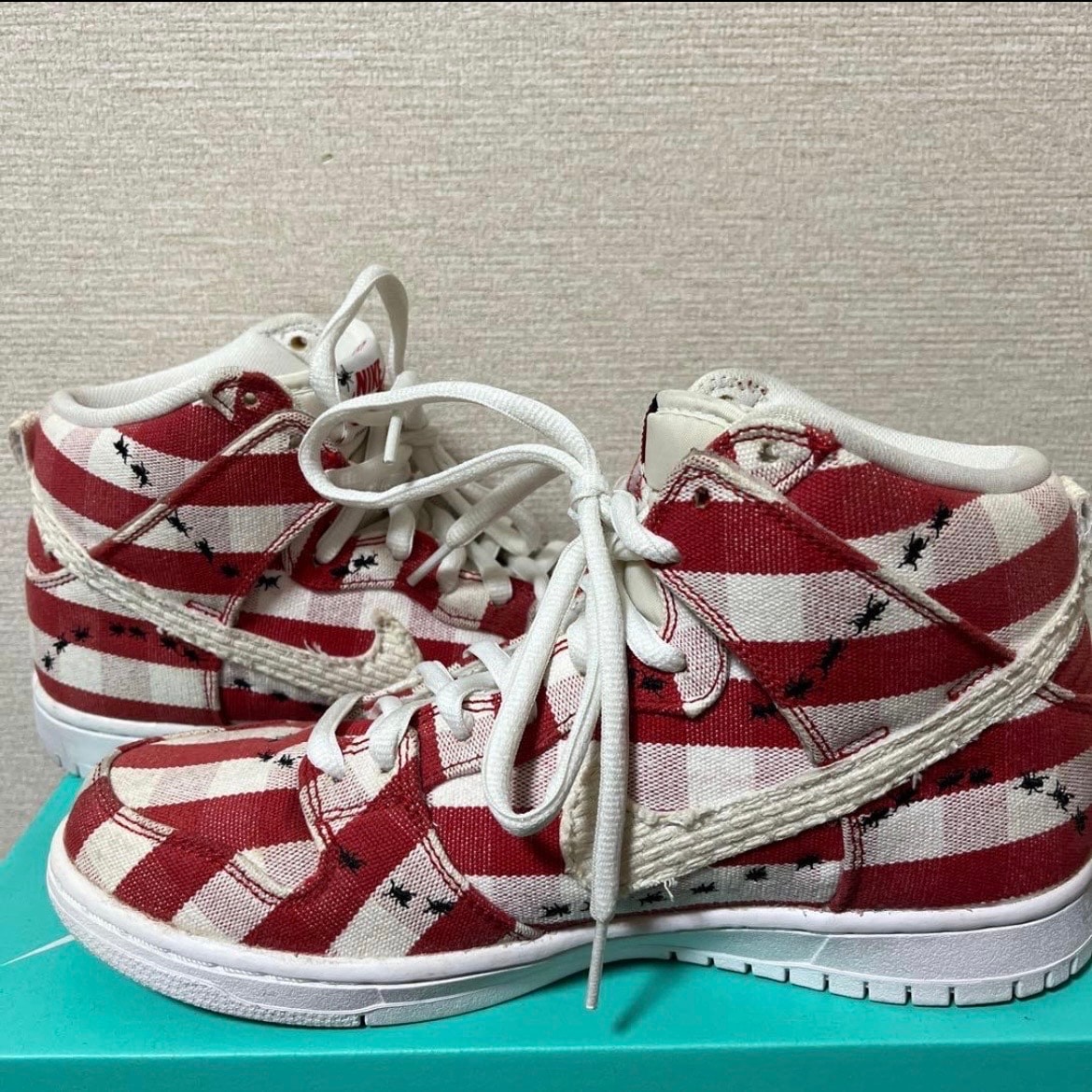 Nike SB Dunk High Picnic "University Red/White"