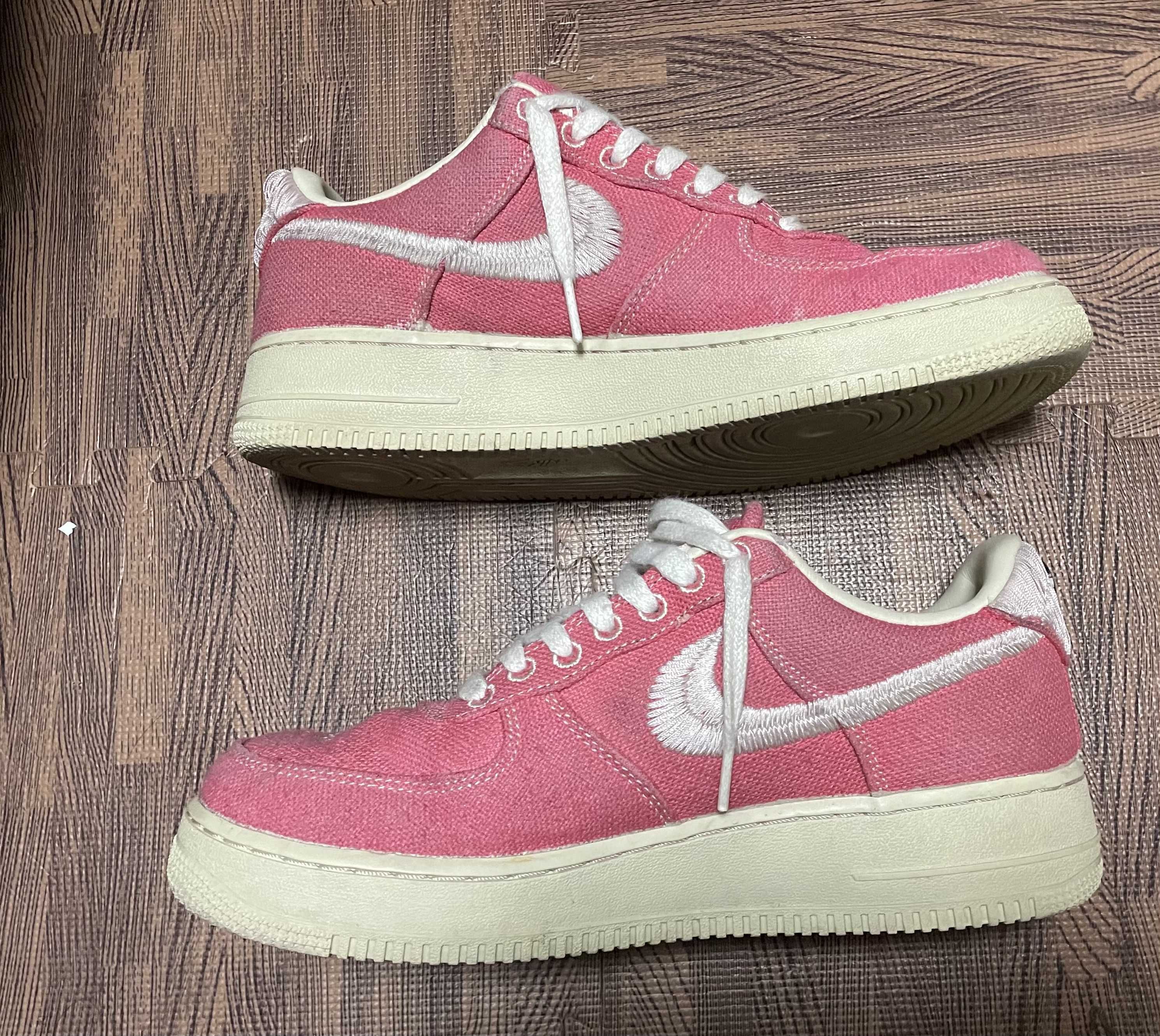 Stussy × Nike Air Force 1 Low "Fossil Stone"