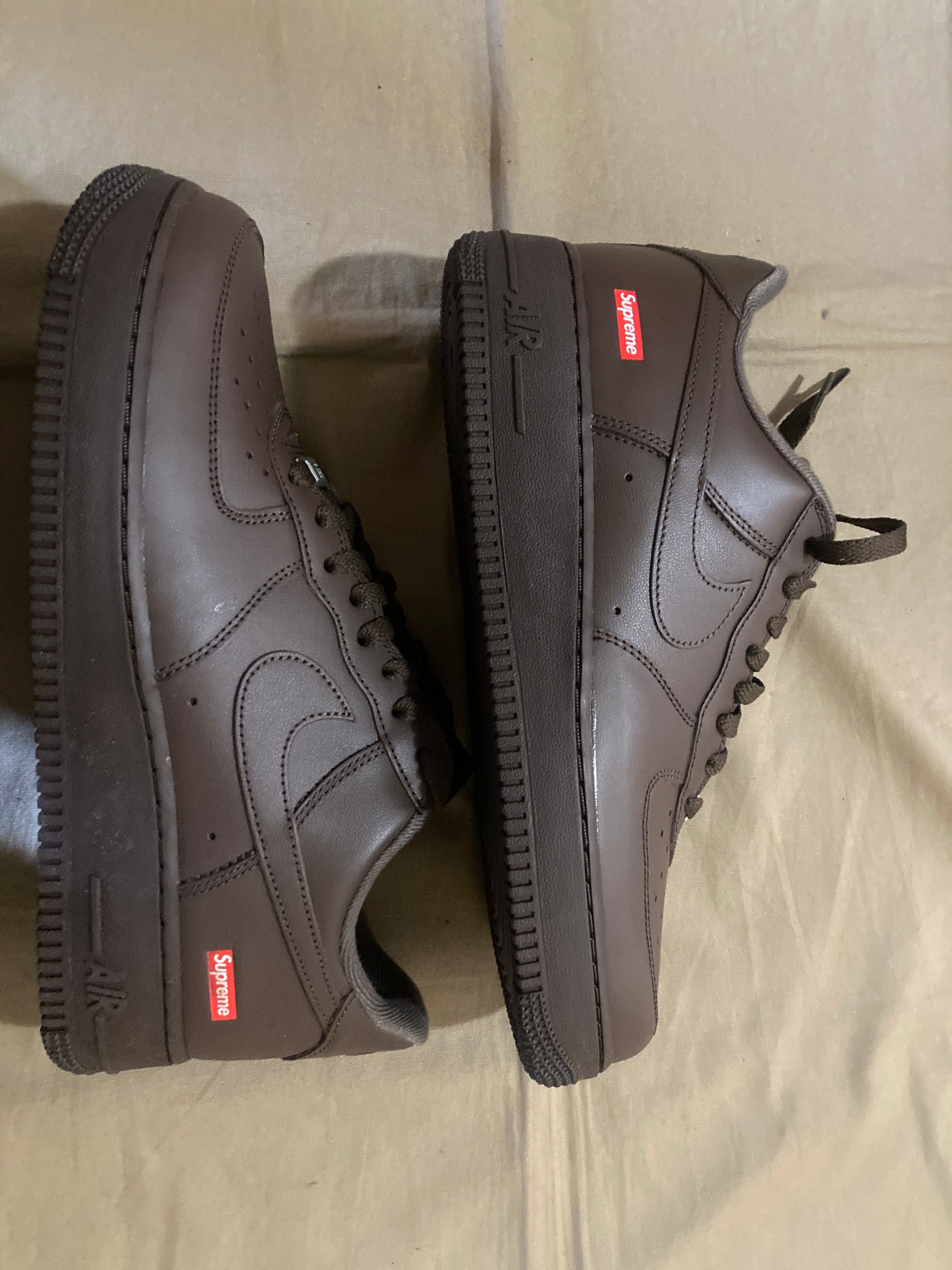 Supreme × Nike Air Force 1 Low "Baroque Brown"