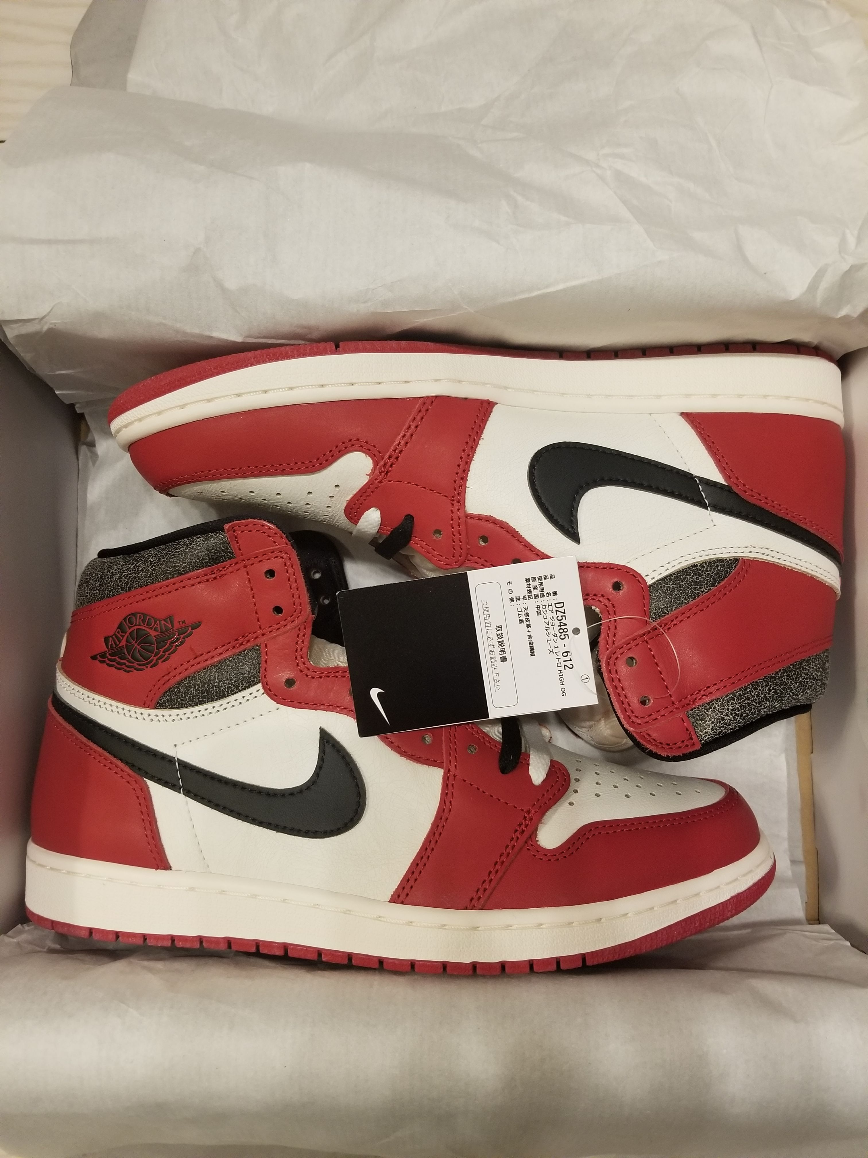 Nike Air Jordan 1 High OG "Lost & Found/Chicago"