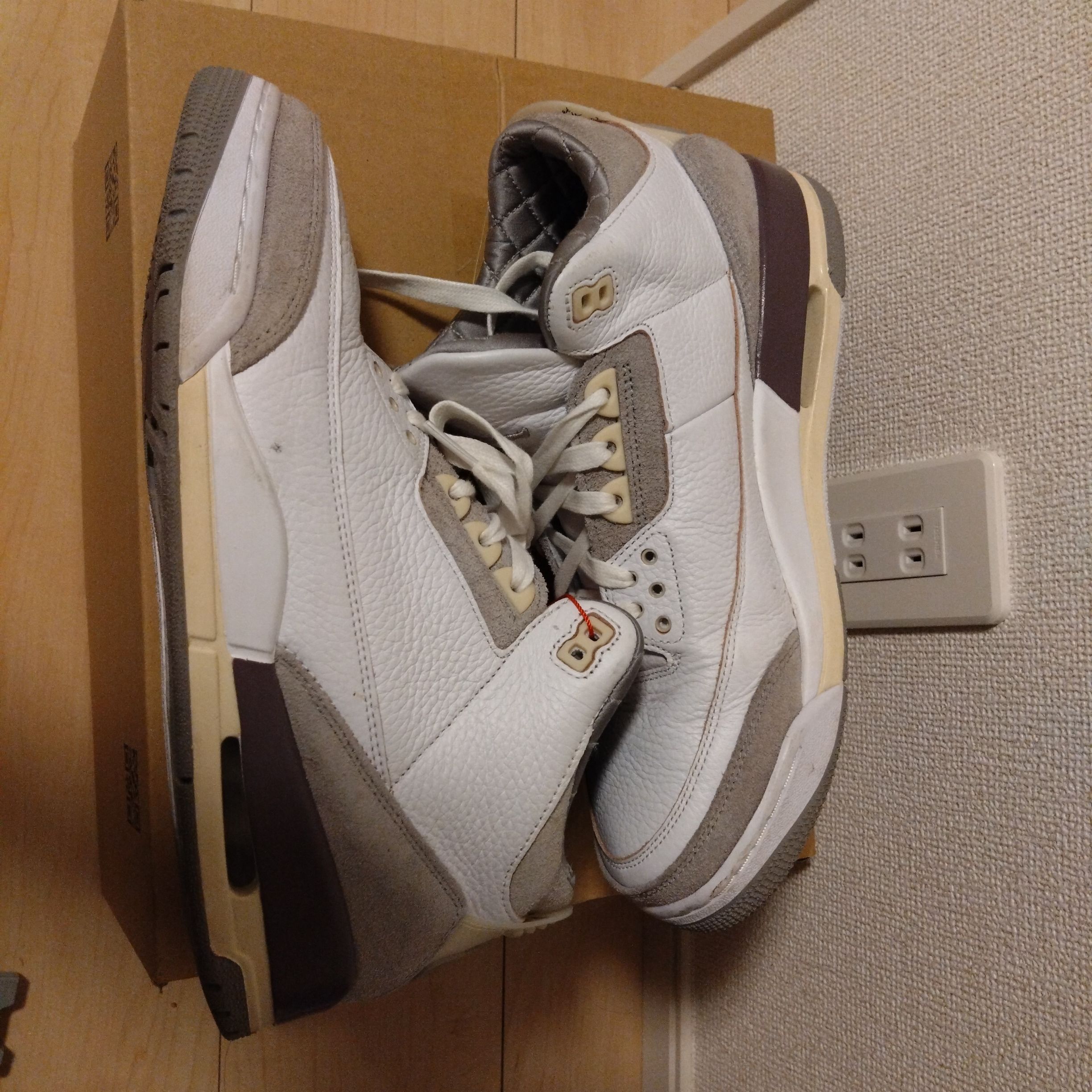 A Ma Maniere × Nike Women's Air Jordan 3 Retro SP "White/Medium Grey Violet Ore"