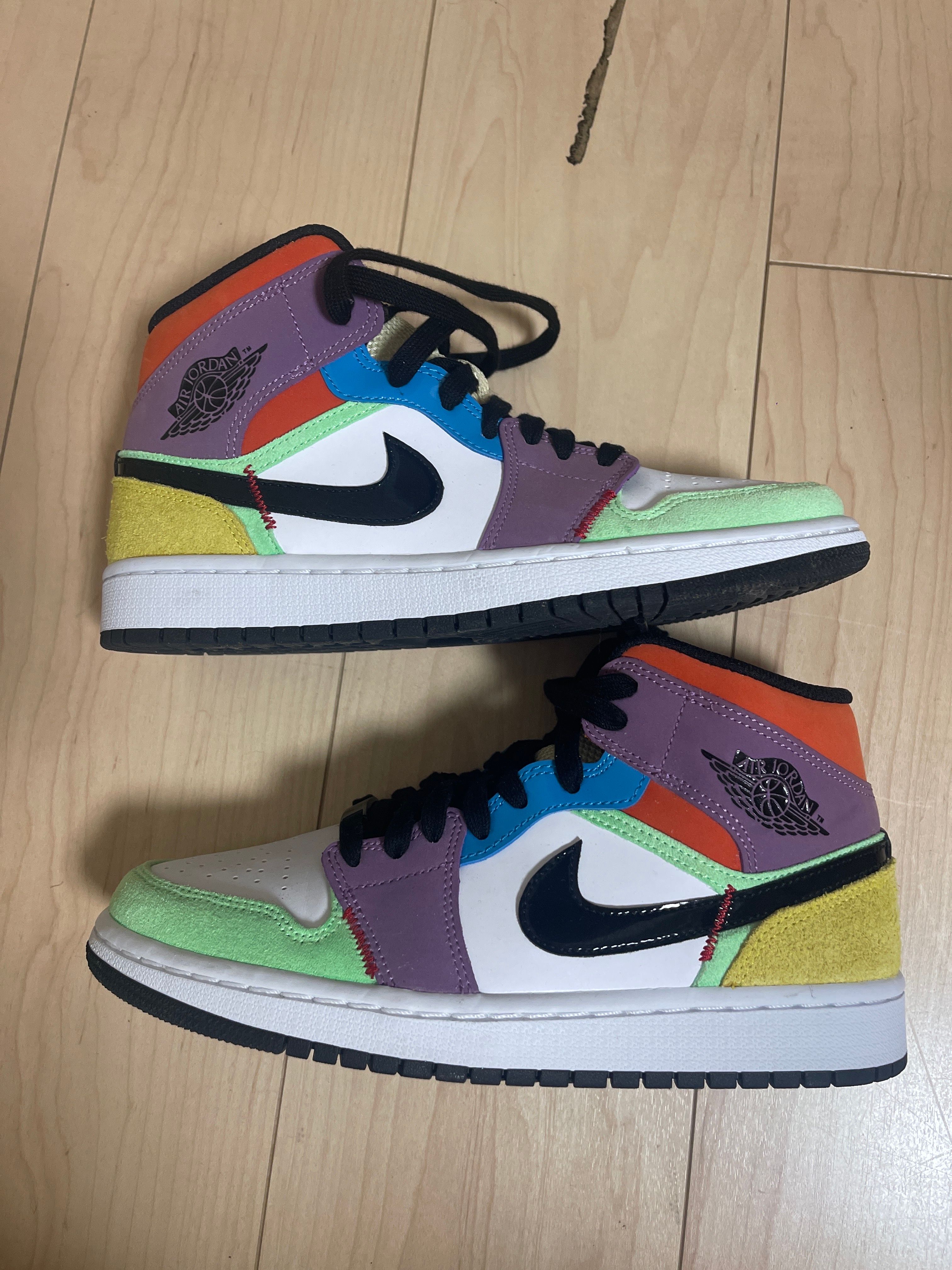 Nike Women's Air Jordan 1 Mid "Multi Color"